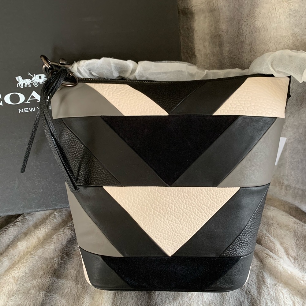 Coach Patchwork Duffle Authentic Nwt - image 1